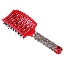 Load image into Gallery viewer, Brushy Anti Klit Hairbrush Women Female Hair Scalp Massage Comb Bristle&amp;nylon Hairbrush Wet Curly Detangle Hair Brush For Salon
