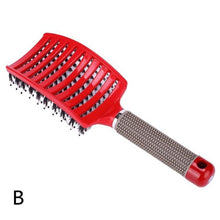 Load image into Gallery viewer, Brushy Anti Klit Hairbrush Women Female Hair Scalp Massage Comb Bristle&amp;nylon Hairbrush Wet Curly Detangle Hair Brush For Salon
