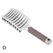 Load image into Gallery viewer, Brushy Anti Klit Hairbrush Women Female Hair Scalp Massage Comb Bristle&amp;nylon Hairbrush Wet Curly Detangle Hair Brush For Salon
