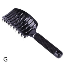 Load image into Gallery viewer, Brushy Anti Klit Hairbrush Women Female Hair Scalp Massage Comb Bristle&amp;nylon Hairbrush Wet Curly Detangle Hair Brush For Salon
