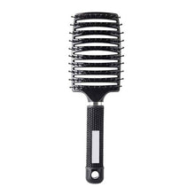 Load image into Gallery viewer, Curved Vented Professional Detangling Comb Portable Home Massage Hair Brush Styling Tools Fast Drying Barber Hairdressing Salon
