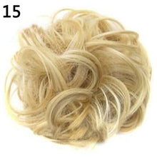 Load image into Gallery viewer, 2020 New Trendy Design Women Wavy Curly Messy Hair Bun Synthetic Elastic Hair Tie Extension Hair Scrunchie Hairpieces Bands
