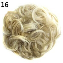 Load image into Gallery viewer, 2020 New Trendy Design Women Wavy Curly Messy Hair Bun Synthetic Elastic Hair Tie Extension Hair Scrunchie Hairpieces Bands
