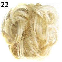 Load image into Gallery viewer, 2020 New Trendy Design Women Wavy Curly Messy Hair Bun Synthetic Elastic Hair Tie Extension Hair Scrunchie Hairpieces Bands
