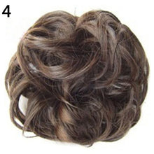 Load image into Gallery viewer, 2020 New Trendy Design Women Wavy Curly Messy Hair Bun Synthetic Elastic Hair Tie Extension Hair Scrunchie Hairpieces Bands
